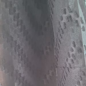 Textured Black Curtain Panel or Fabric